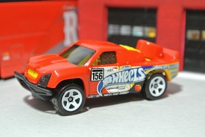 hot wheels red pickup truck