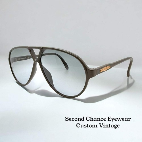 Playboy 4622 Vintage Optyl Sunglasses w/New, Custom Aquamarine Lenses-Deadstock