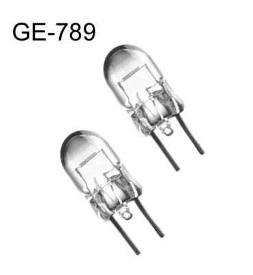 2 /Pack GE 789 - 12V / 14W Miniature Halogen Light Bulb G 4 / 43119