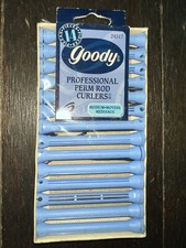 New Vintage Goody Professional Perm Rod Hair Curlers 14 Medium 24317 Rollers