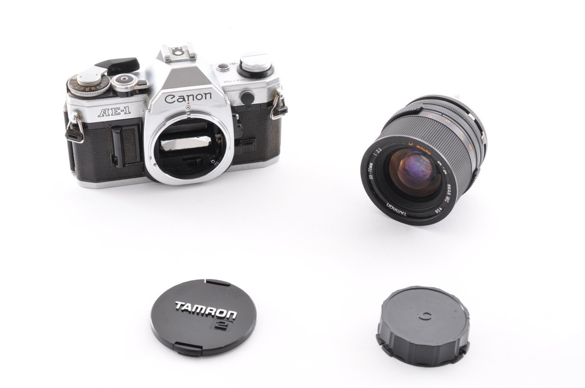 Canon AE-1 Silver / Tamron CF Macro 35-70mm f/3.5 [Good] SLR