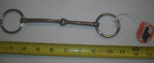 5 -1/4" Loose Ring Snaffle Horse Bit Stainless Steel with Copper Mouth
