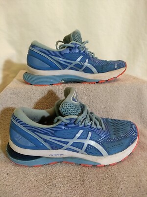 ASICS (WMNS) Gel-Nimbus 21 Blue Running Shoes, Size: 8.5 #MT18+12