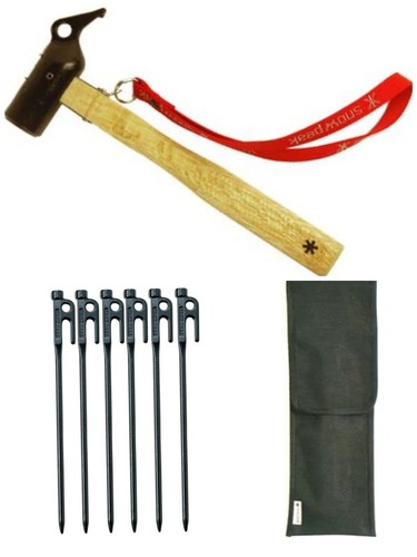 Snow peak Peg Hammer PRO. \u0026 Case \u0026 Peg 