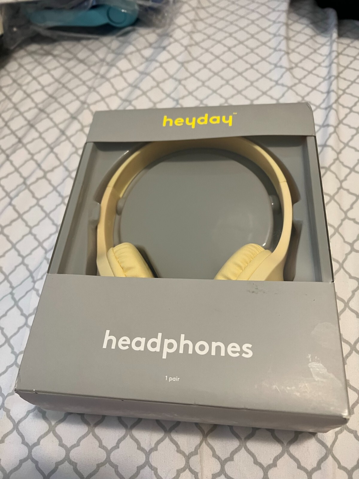 heyday Wired OnEar Headphones Bright Teal OPEN BOX for sale online