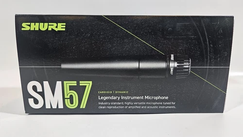 Shure SM57 Cardioid Dynamic Instrument Microphone