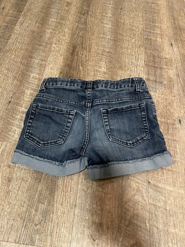 Cat & Jack Mädchen Größe M 7/8 Midi Shorts Super Stretch Medium Blau - Bild 2 von 3