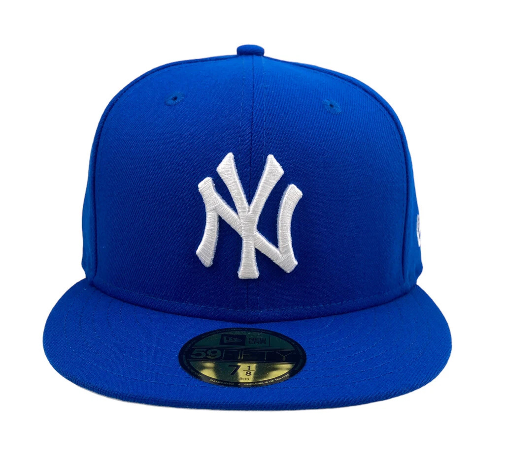 New Era New York Yankees MLB Basic Royal blue 59 fifty fitted cap hat