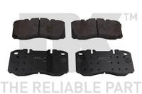 NK Bremsbelagsatz, Scheibenbremse 222361 FüR Iveco