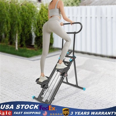 Lcd 22.04*33.07*46-50in Stair Stepper Mit 300lbs For Home Gym,vertical Climber