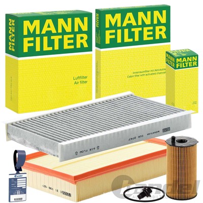 MANN  INSPEKTIONSPAKET passend für LAND ROVER DISCOVERY L319 RANGE ROVER L320
