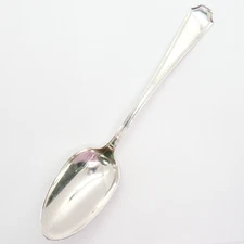 VINTAGE STERLING SILVER 925 DURGIN GORHAM FAIRFAX 8 3/8" NO MONO SERVING SPOON