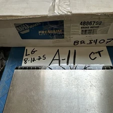 Napa Disc Brake Rotor 4886798  Pronto Rotor BR54075