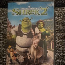 DreamWorks Shrek 2 DVD Mike Myers Eddie Murphy disc and artwork only