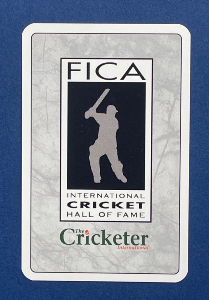 Kapil Dev India FICA International Cricket Hall Of Fame Card - image 2 of 2