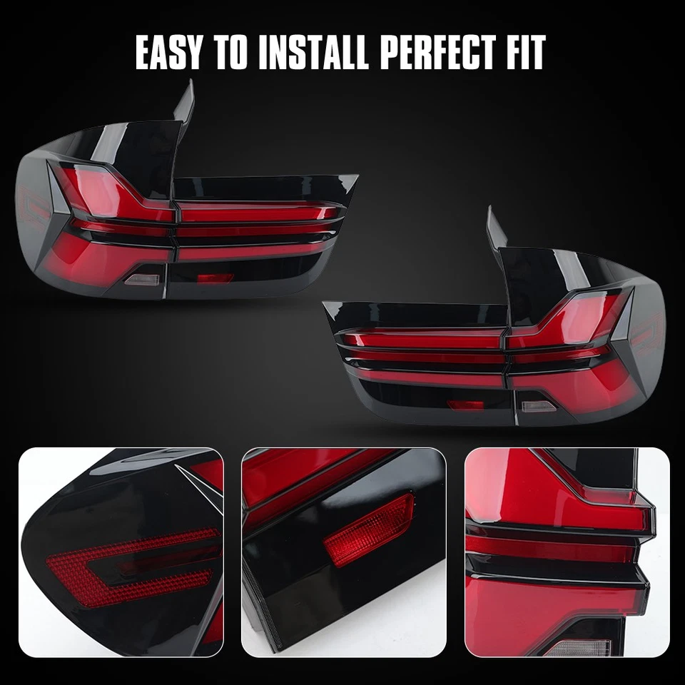 1 Juego Luces Traseras LED Freno Traseras Para BMW X5 E70 2007-2010 2011 2012 2013 Foto 4 de 4