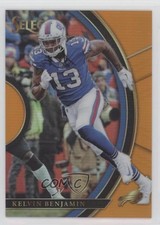 2017 Panini Select Concourse Orange Prizm 39/49 Kelvin Benjamin #12 11pj