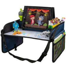 Kids Travel Tray for Car - Road Trip Essentials for Kids - Car Seat Tray for ...
