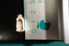 Wachhaus Silber,  Wachmann ausklappbar, SIlber 925, gstempelt mit Silver, 3,8 Gr