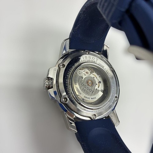 Orologio Tissot Seastar 1000 Automatico Navy 300m Cinturino Gomma Impermeabile da JP - Foto 6 di 10