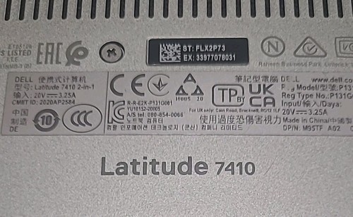 Laptop Dell Latitude 7410 2 en 1 aluminio i7-10610U 16 GB 256 GB SSD W11P - Imagen 8 de 8