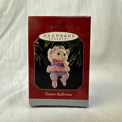 Hallmark  Future Ballerina  1998 Keepsake Ornament Ballet Vintage QX6756 (NIB)