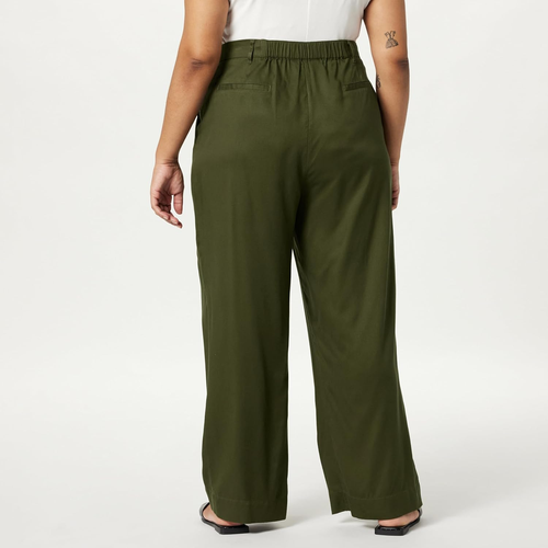 The Drop Damen Amalia Relaxed Bundfaltenhose für mühelosen Stil, Medium - Bild 6 von 7