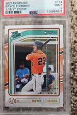 2024 Panini Donruss - Rated Prospects Bryce Eldridge #134 Artist Proof /25 (RC)
