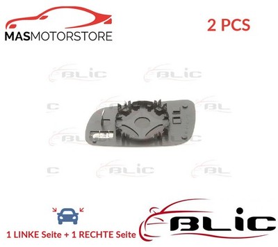 AUßENSPIEGEL SPIEGELGLAS PAAR BLIC 6102-02-1232157P 2PCS I NEU OE QUALITÄT