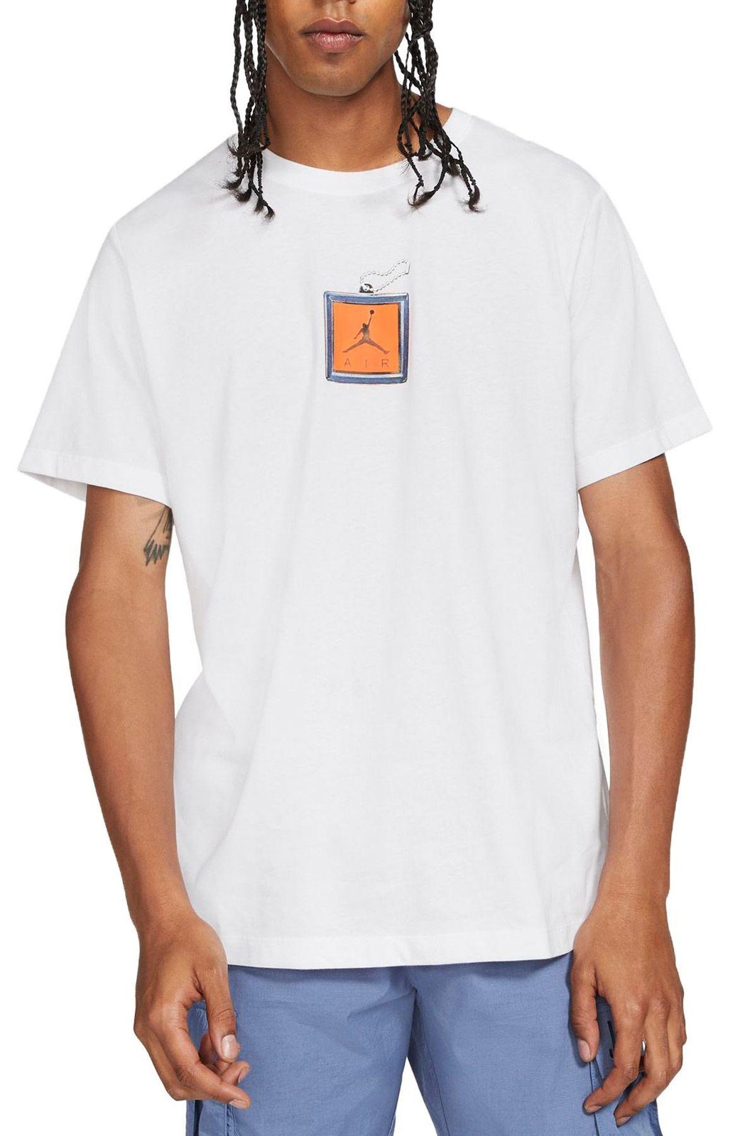 CV5157-100 MENS AIR JORDAN KEYCHAIN SHORT SLEEVE TEE SHIRT 5390₽