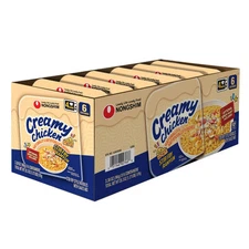 Nongshim Creamy Chicken Noodle Stir Fry, 3.73 oz., 6 pk.