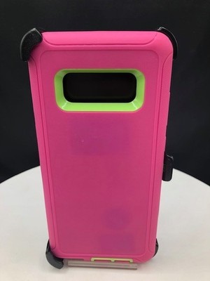 For Samsung Galaxy Note 8 Rugged Case with Kickstand Holster  PINK NEW