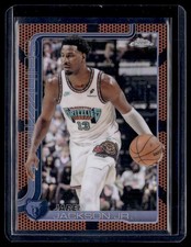 2025-26 Topps Chrome Basketball Refractor Jaren Jackson Jr Memphis Grizzlies
