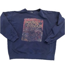 Vintage Double Dragon Sweatshirt XL 90s Video...