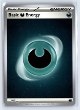 Basic Darkness Energy (Reverse Holo) 007 Shrouded Fable Pokemon Near Mint