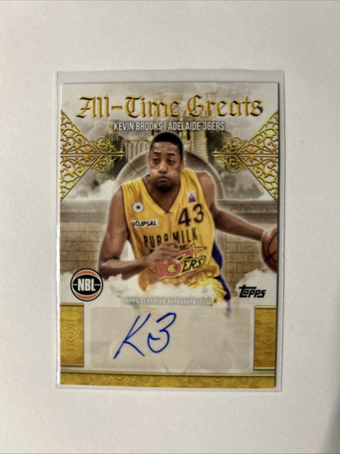 Topps Chrome 2025-26 Kevin Brooks Auto #ATG-KB 36ers All Time Greats