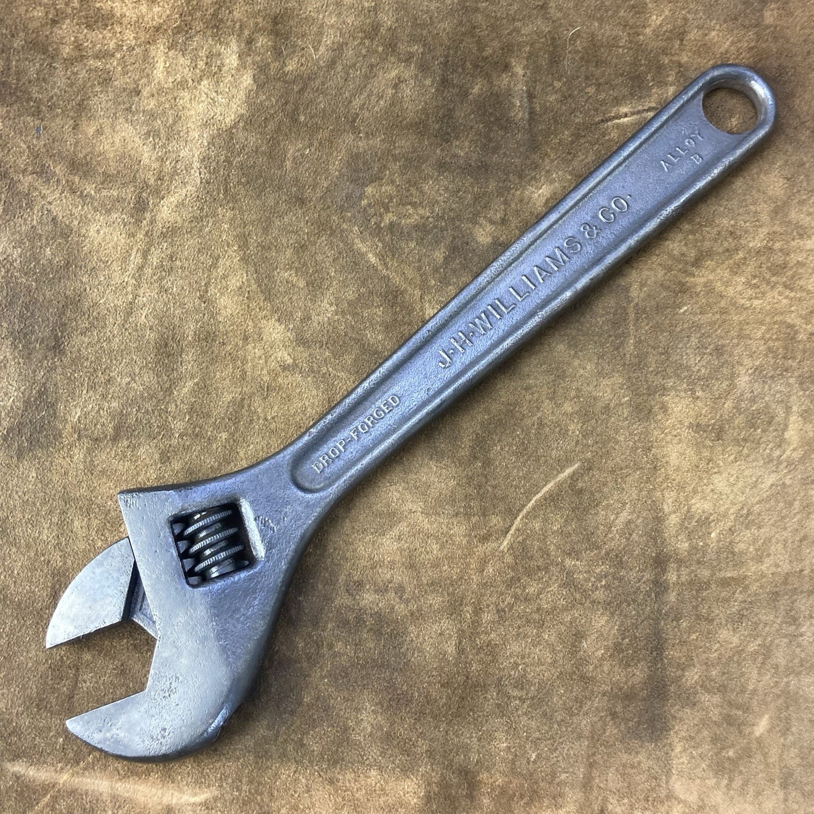 Vintage J. H. Williams & Co. Superjustable Wrench 12 ” (USA)