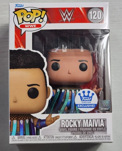 Rocky Maivia 120 The Rock  Exclusive WWE Funko Pop Vinyl