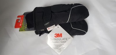 Tek Gear Warm Tex Ski Mittens Thinsulate Kids Sz S 4/7 BOYS MITTS GLOVES SNOW