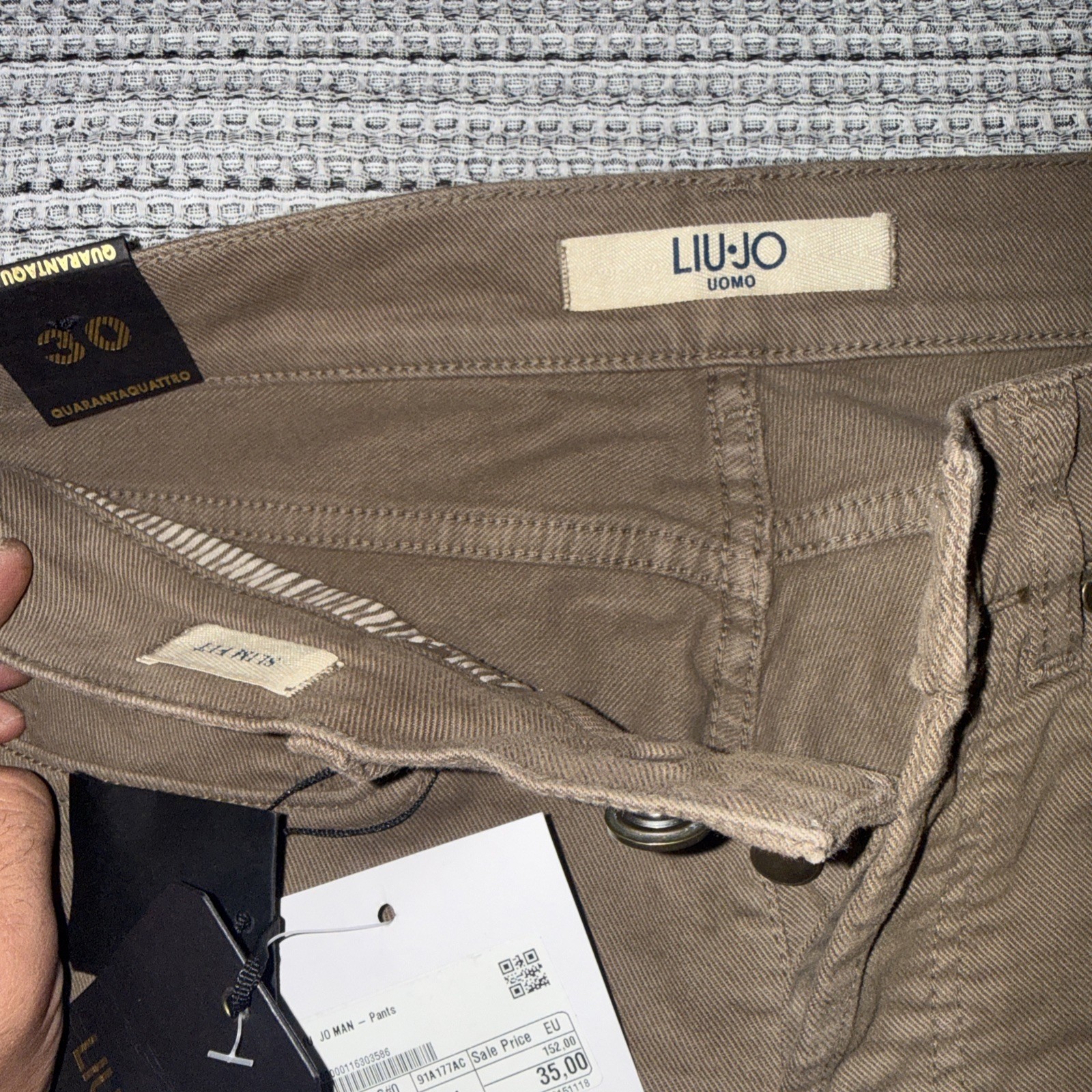 LIU JO NEW slim fit Stretch jeans Size 30 NWT $152 image 5