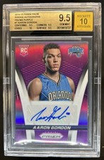 2014-15 Panini Prizm Aaron Gordon Rookie Auto RC Prizm Purple #/99 BGS 9.5/10