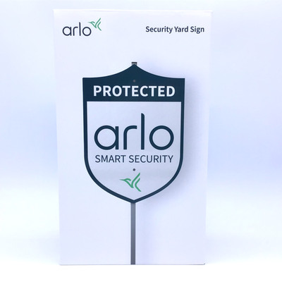 Arlo Protected Smart Security Yard Sign 10in x 7in - NEW Sealed -