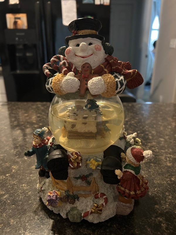 ABC Snow globe Water ball Musical Motion