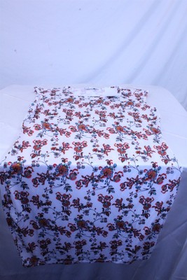  Sleeveless Bold Floral Multi Color Dress Size Large Women's