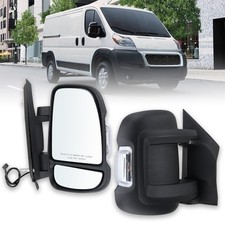 Right Passenger Side Mirror Compatible with 2014-2025 Ram Promaster R, 2Pins