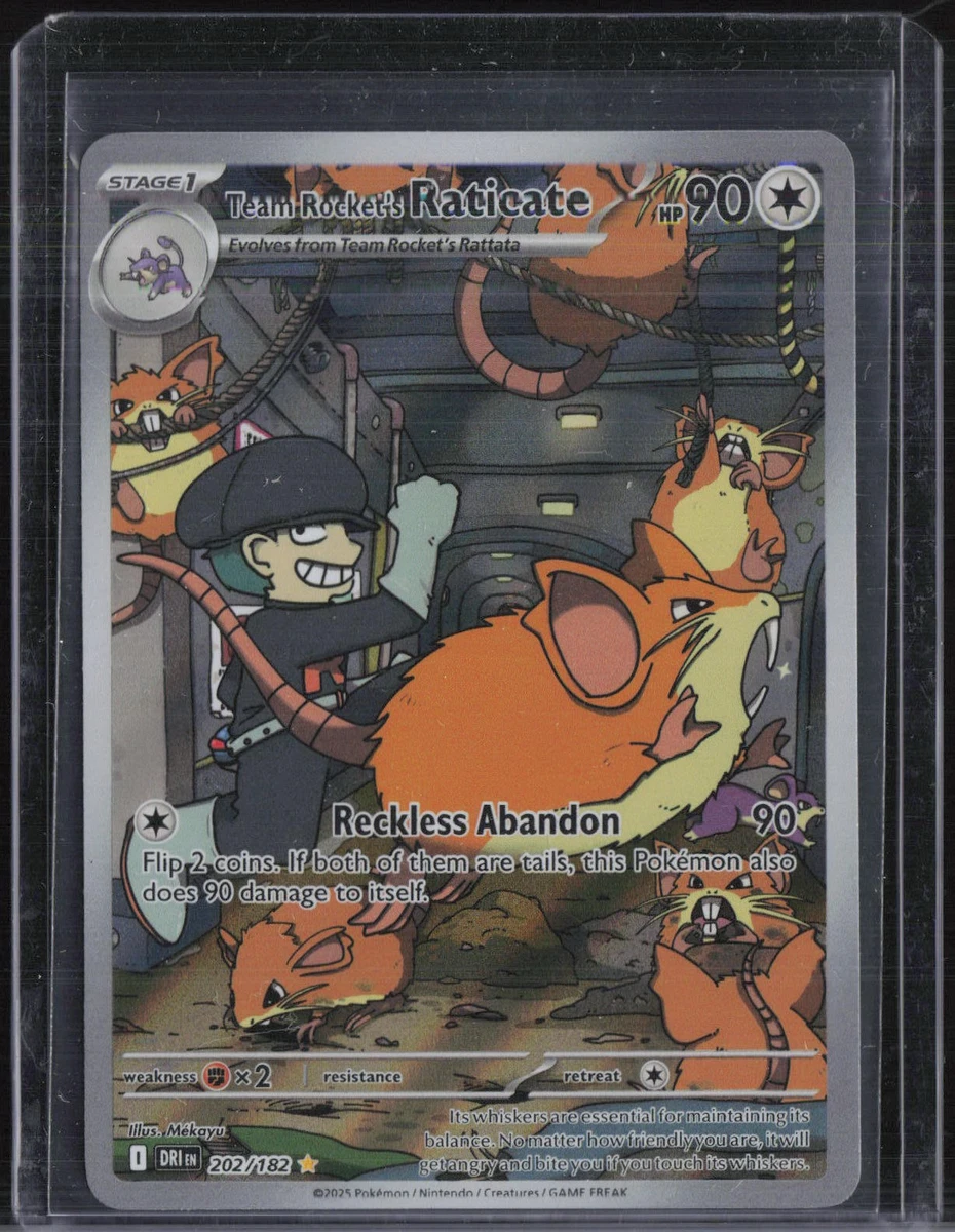 Team Rocket's Raticate Pokémon TCG Cards for sale | eBay