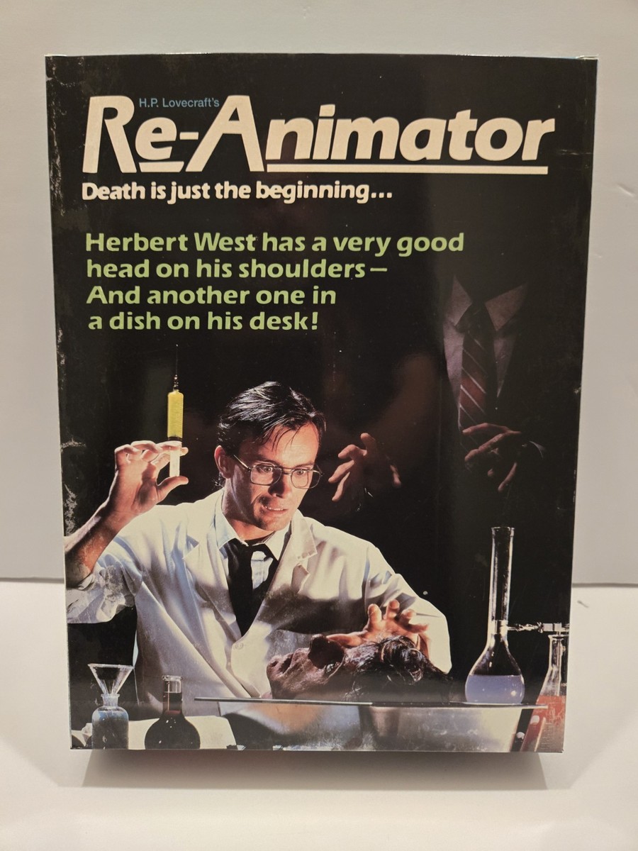 ReAnimator 40th Anniversary Bundle Set Fright Rags Shirt XL VHS