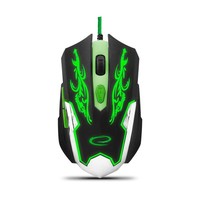 Esperanza Gaming Maus 6D Optisch Usb Mx405 Cyborg Kabelgebunden 2400 Dpi Schwarz