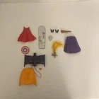 90s Lot of  Vintage Marvel And Marvel X-Men Action Figure Accessories