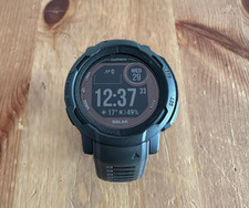 Image of Garmin Instinct 2 Solar GPS Watch - Graphite - MINT Condition